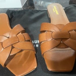 YSL Saint Laurent Tribute Mules